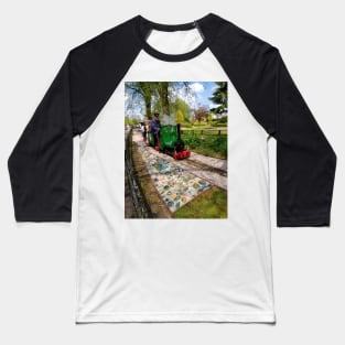 Strathaven Miniature Railway Baseball T-Shirt